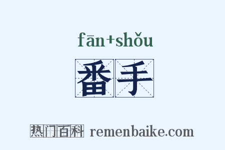 番手是什么意思的图片